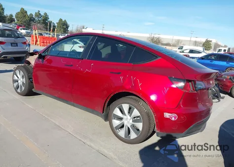 2024 Tesla Model Y Long Range Dual Motor All-Wheel Drive from USA, damaged, VIN 7SAYGDEE4RF066207